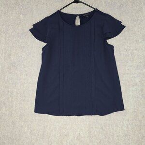 The Limited Womens Navy Blouse Size S